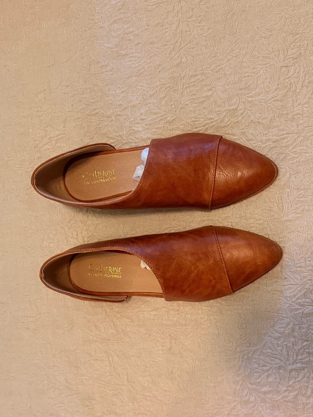 Women's Leather Slip on Mule